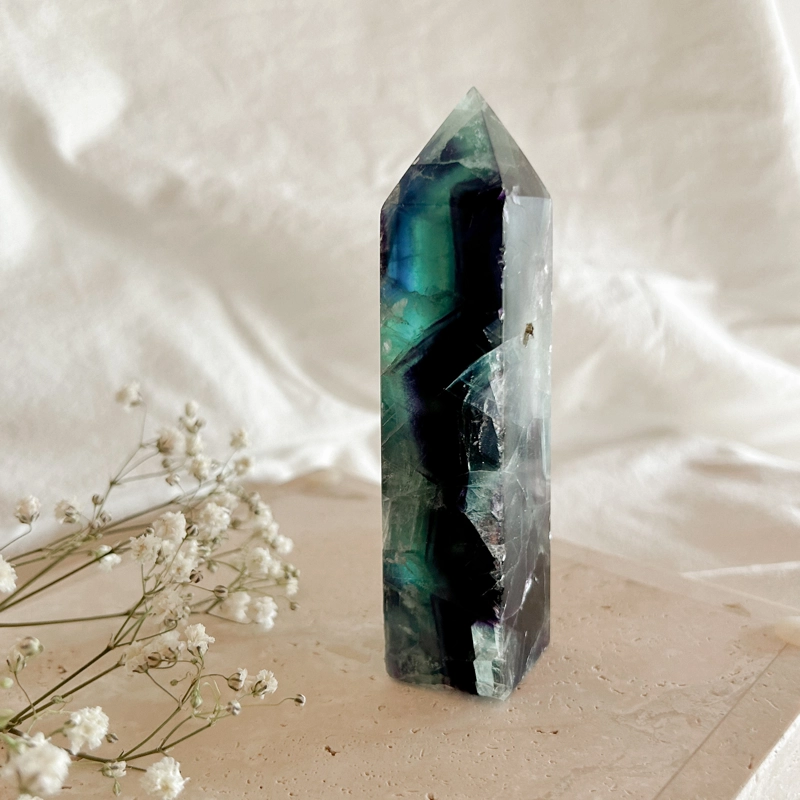 punta Fluorite Arcobaleno - A